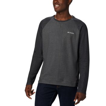 Pánské Mikiny Columbia Flare Gun Long Sleeve Raglan Černé CNASPD148